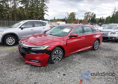 2020 Honda Accord Hybrid Touring из США, поврежденный, VIN 1HGCV3F96LA004088